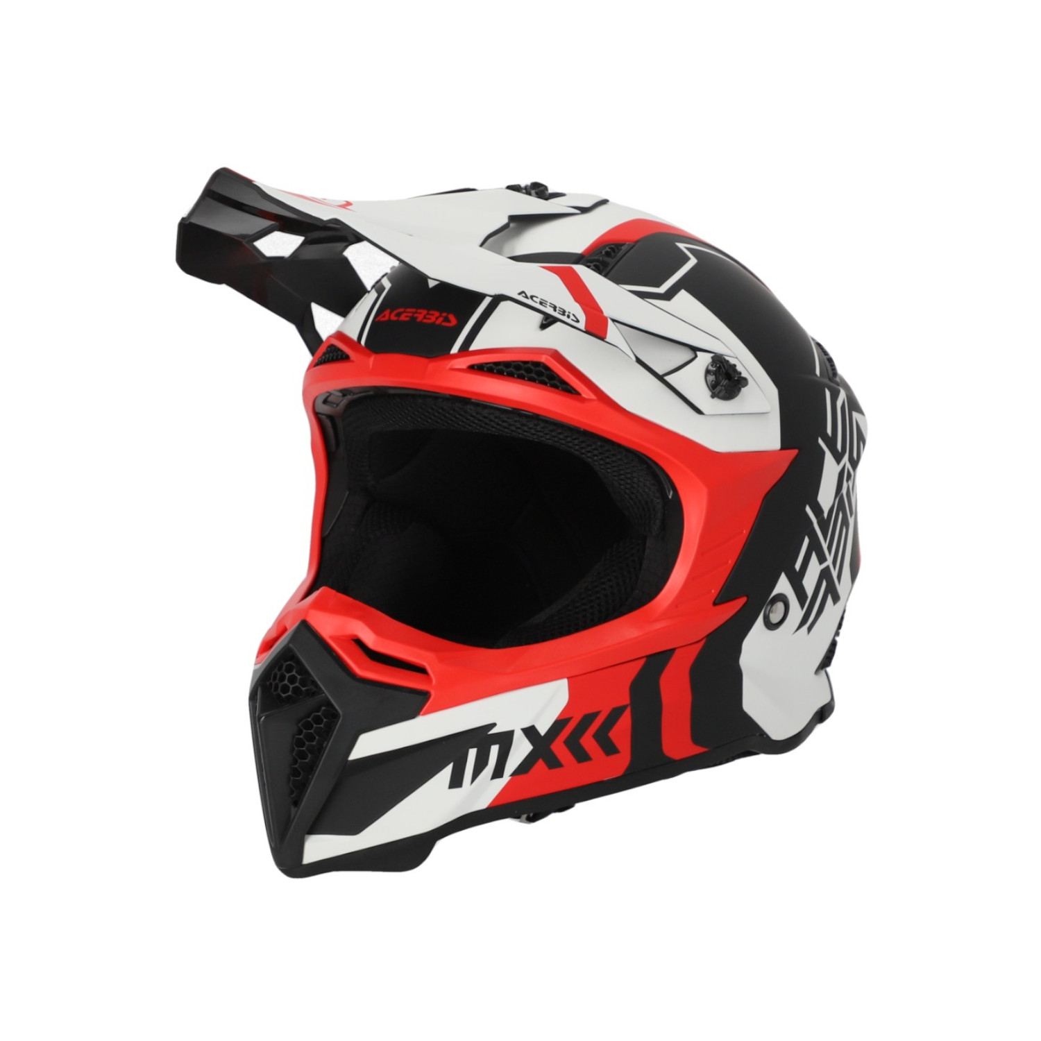 ACERBIS - PROFILE 5.0 HELMET - WHITE RED